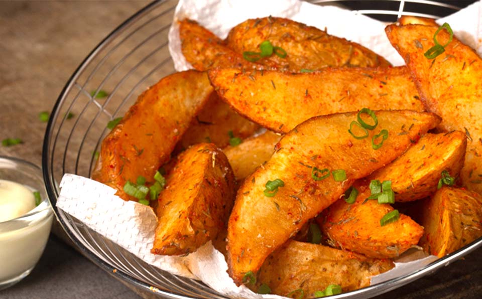 




Air-fried Potato Wedges


